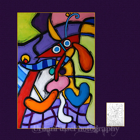 "The Dog" 2021 Master Artist - International Print Award - PPA (Painting)