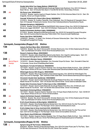 SCA2019 RESULTS - SWEEPS-3